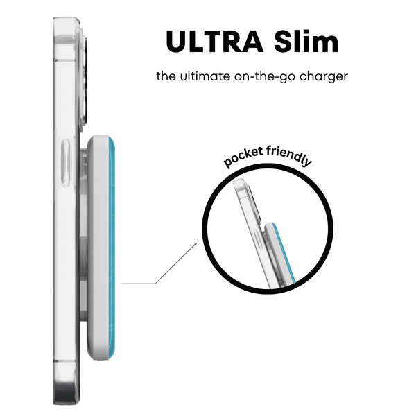 Cotton Candy Pearl MagSafe Power Bank