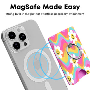 Wavy Daisy MagSafe Wallet