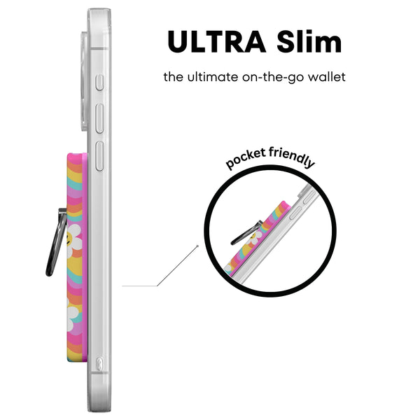 Wavy Daisy MagSafe Wallet
