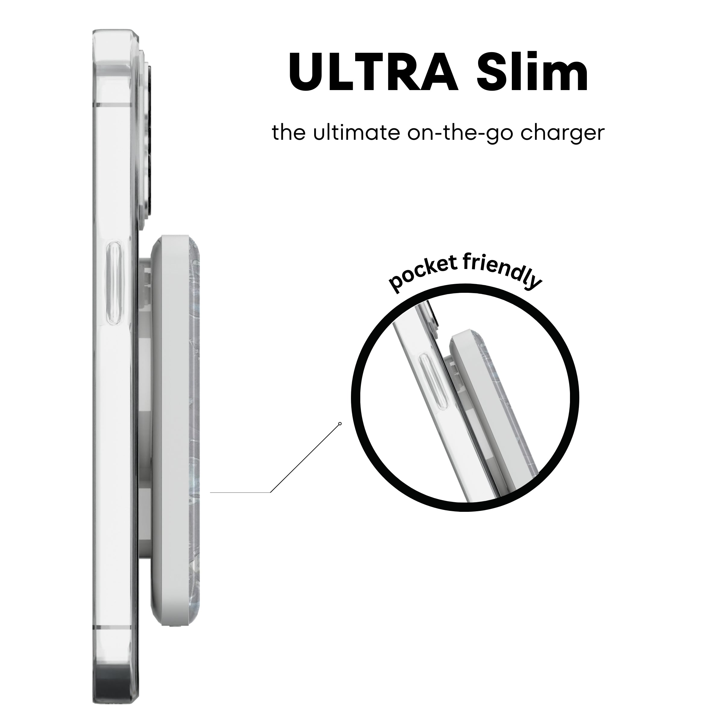 Frosted Pearl MagSafe Power Bank