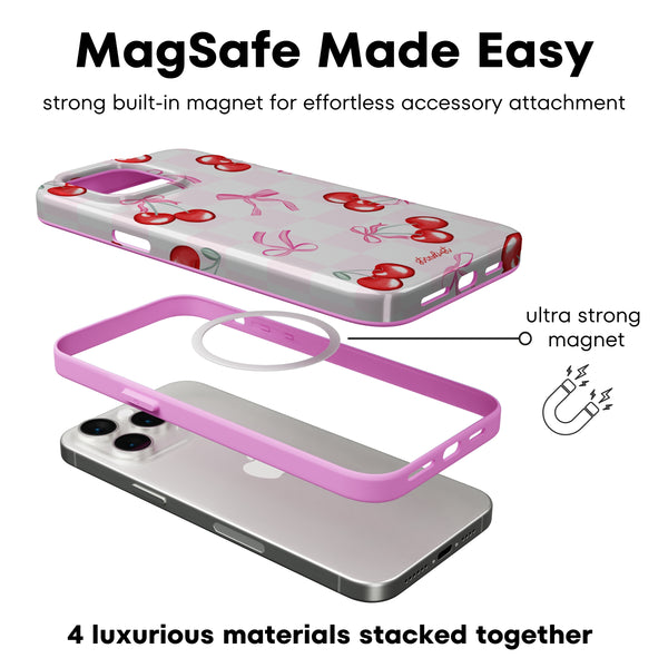 Coquette Cherry MagSafe iPhone Case