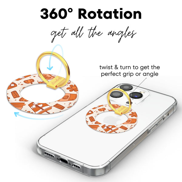 Pumpkin Spice MagSafe Phone Ring
