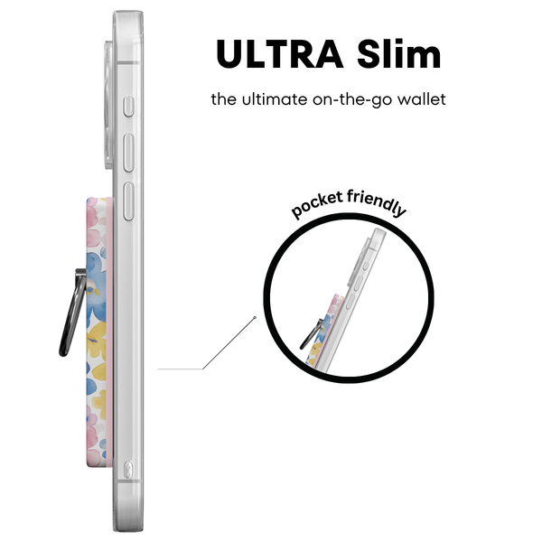 Pastel Petals MagSafe Wallet