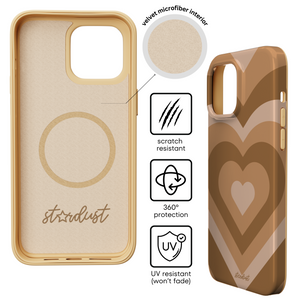 Java Hearts MagSafe iPhone Case