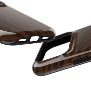 Cocoa Zebra MagSafe Phone Case