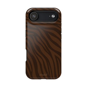 Cocoa Zebra MagSafe Phone Case