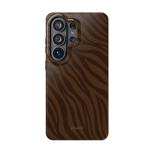 Cocoa Zebra MagSafe Phone Case