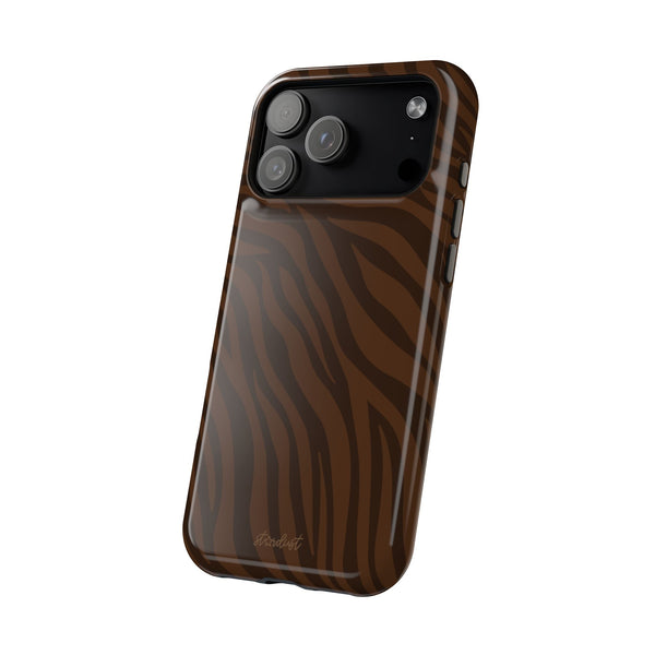 Cocoa Zebra MagSafe Phone Case