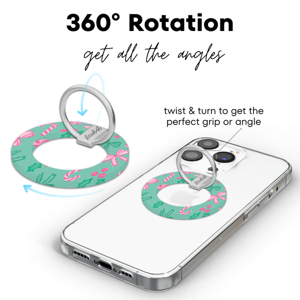 Candy Cane Lane MagSafe Phone Ring
