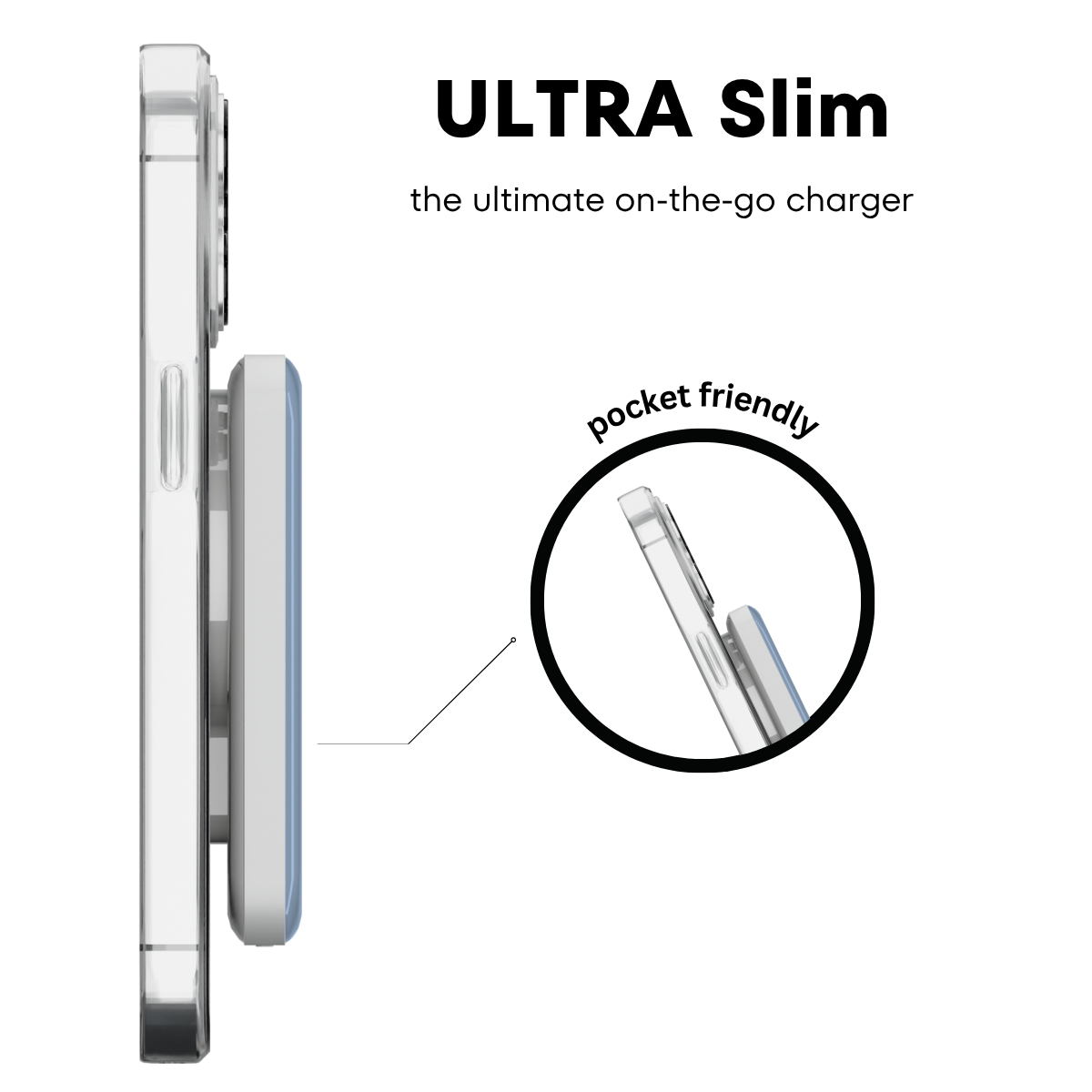 Periwinkle MagSafe Power Bank