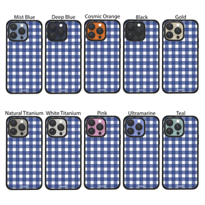 Blueberry Gingham Stardust Snap