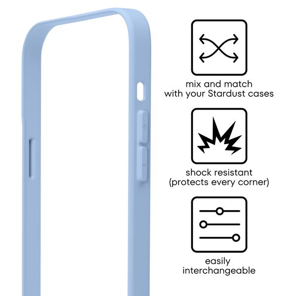 Periwinkle Phone Case Border Periwinkle Phone Case Border