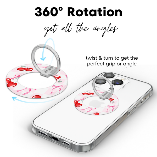 Coquette Cherry MagSafe Phone Ring