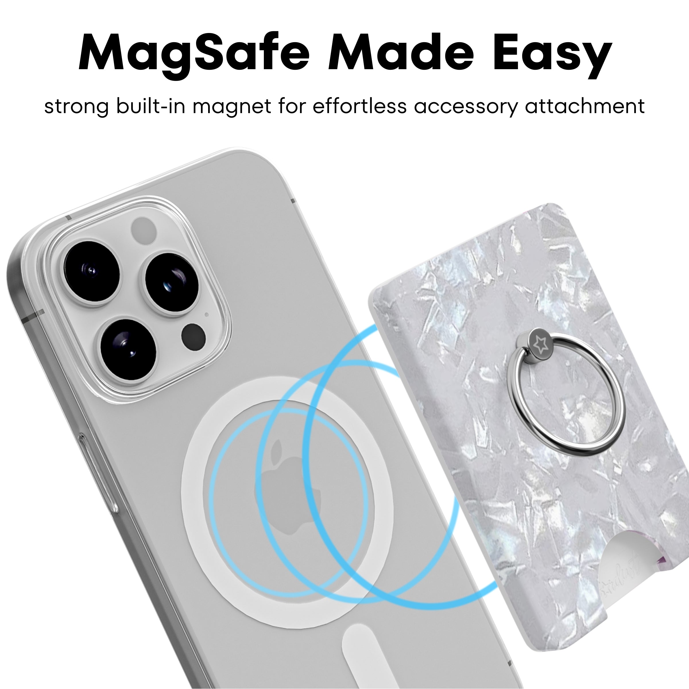 Frosted Pearl MagSafe Wallet