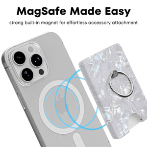 Frosted Pearl MagSafe Wallet