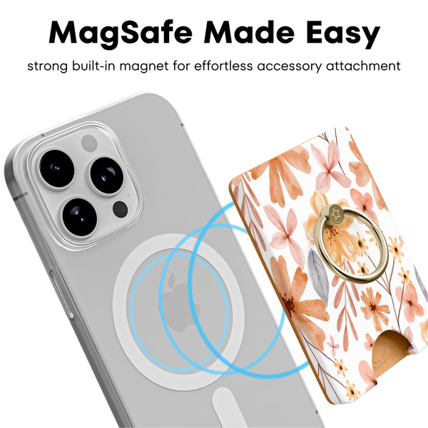 Boho Bloom MagSafe Wallet