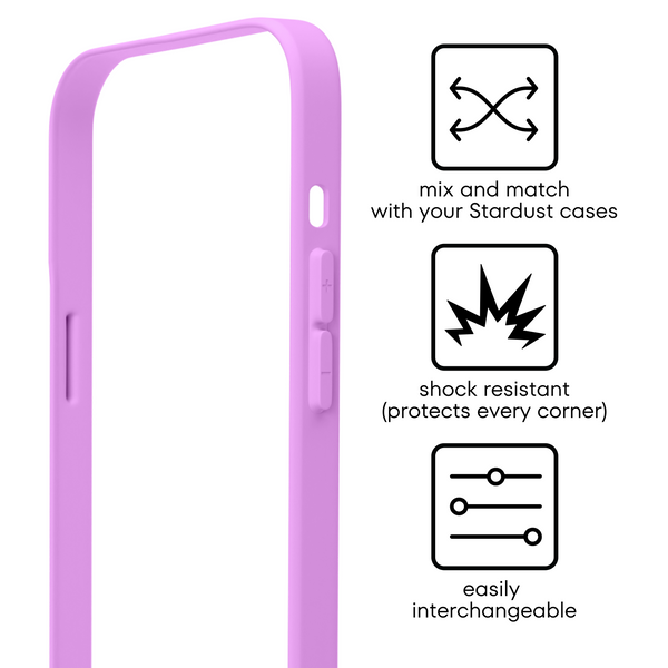Lilac Phone Case Border