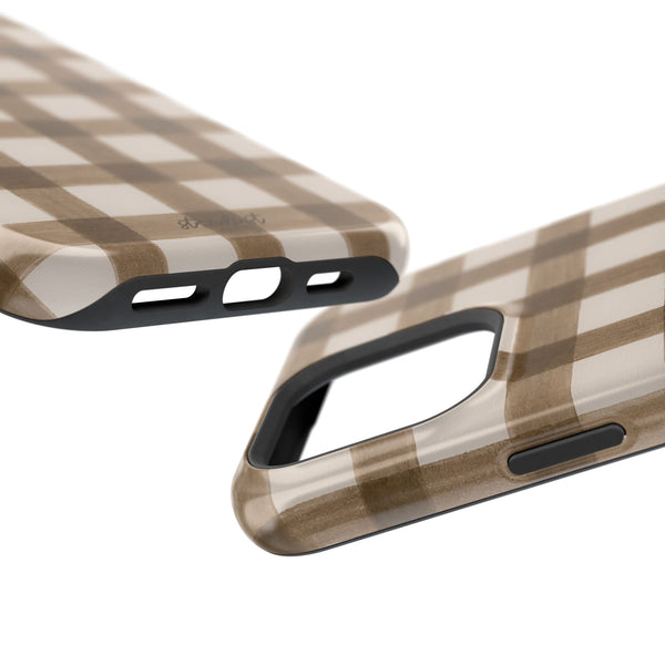 Cider Plaid MagSafe Phone Case