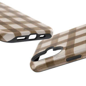 Cider Plaid MagSafe Phone Case