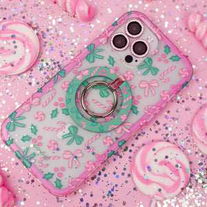 Candy Cane Lane MagSafe iPhone Case