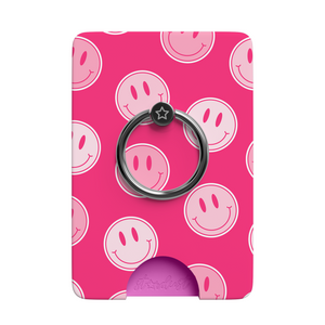 Bubblegum Smileys MagSafe Wallet