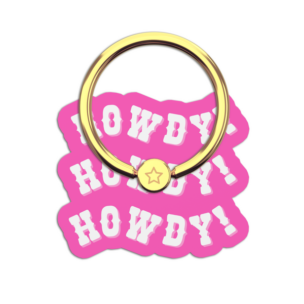 Howdy Adhesive Phone Ring