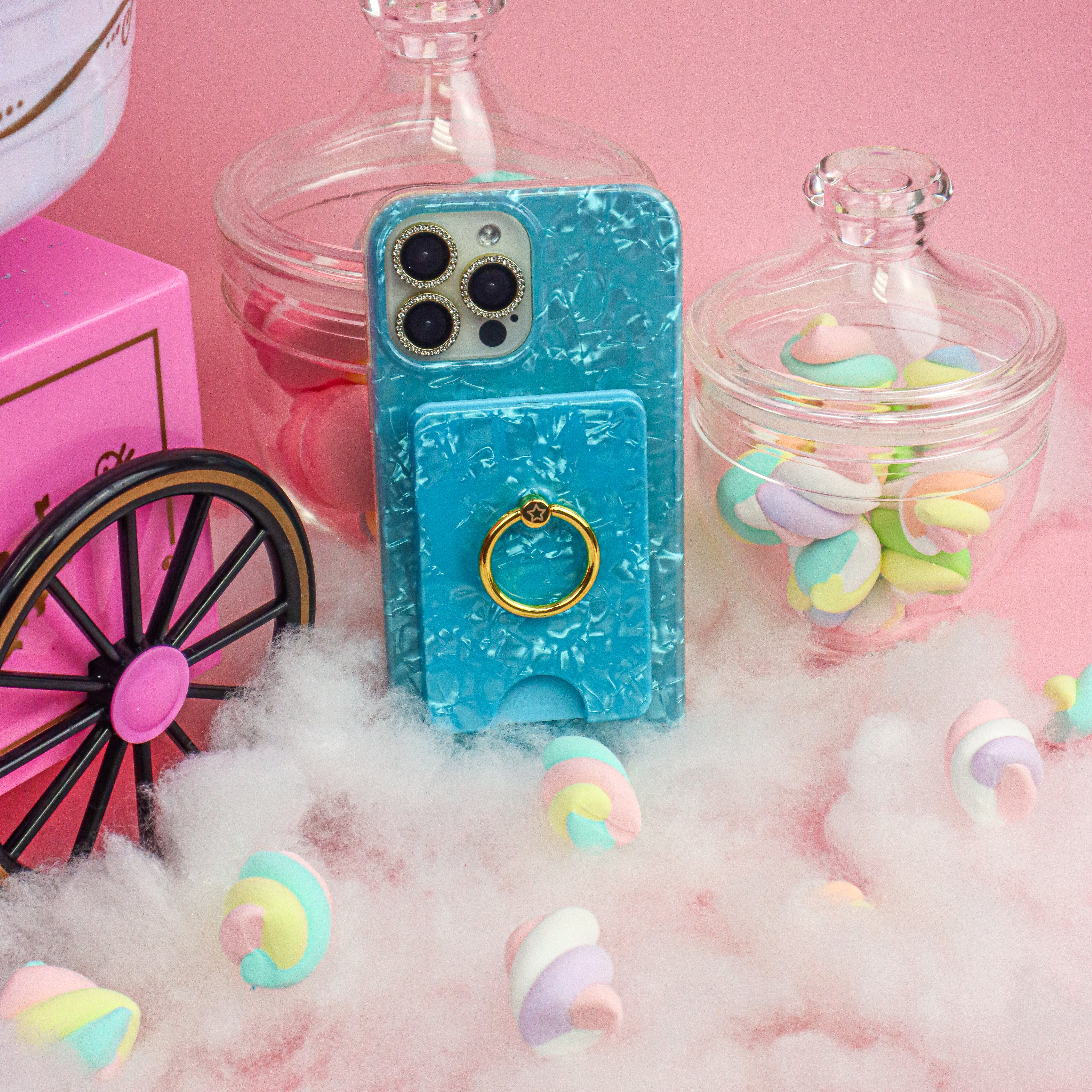Cotton Candy Pearl MagSafe Wallet