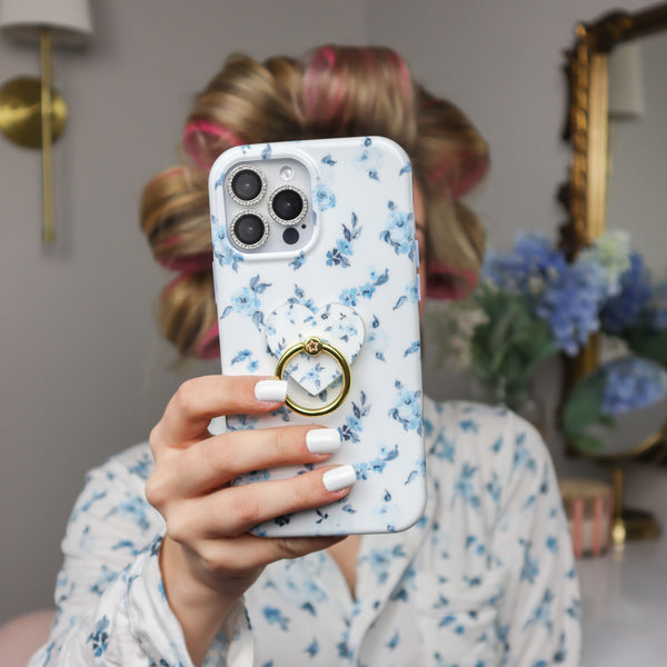 Coastal Florals Adhesive Phone Ring