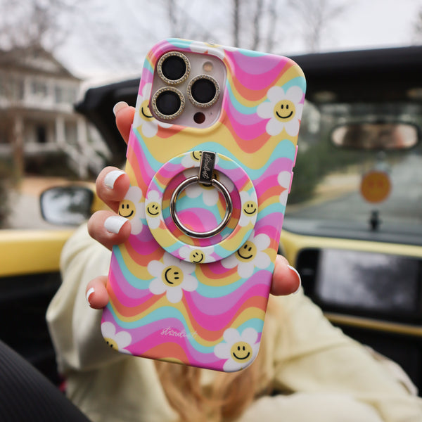 Wavy Daisy MagSafe iPhone Case