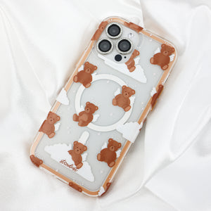 Teddy Angels MagSafe iPhone Case
