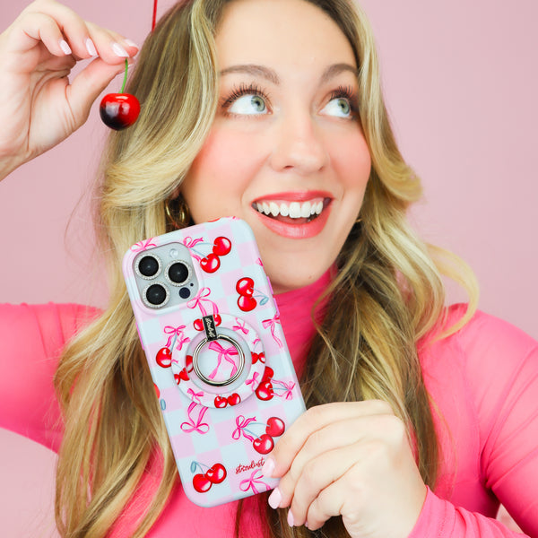 Coquette Cherry MagSafe iPhone Case
