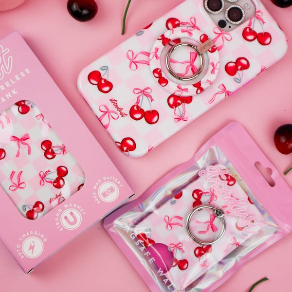 Coquette Cherry MagSafe iPhone Case