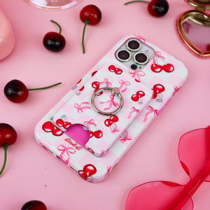 Coquette Cherry MagSafe Wallet