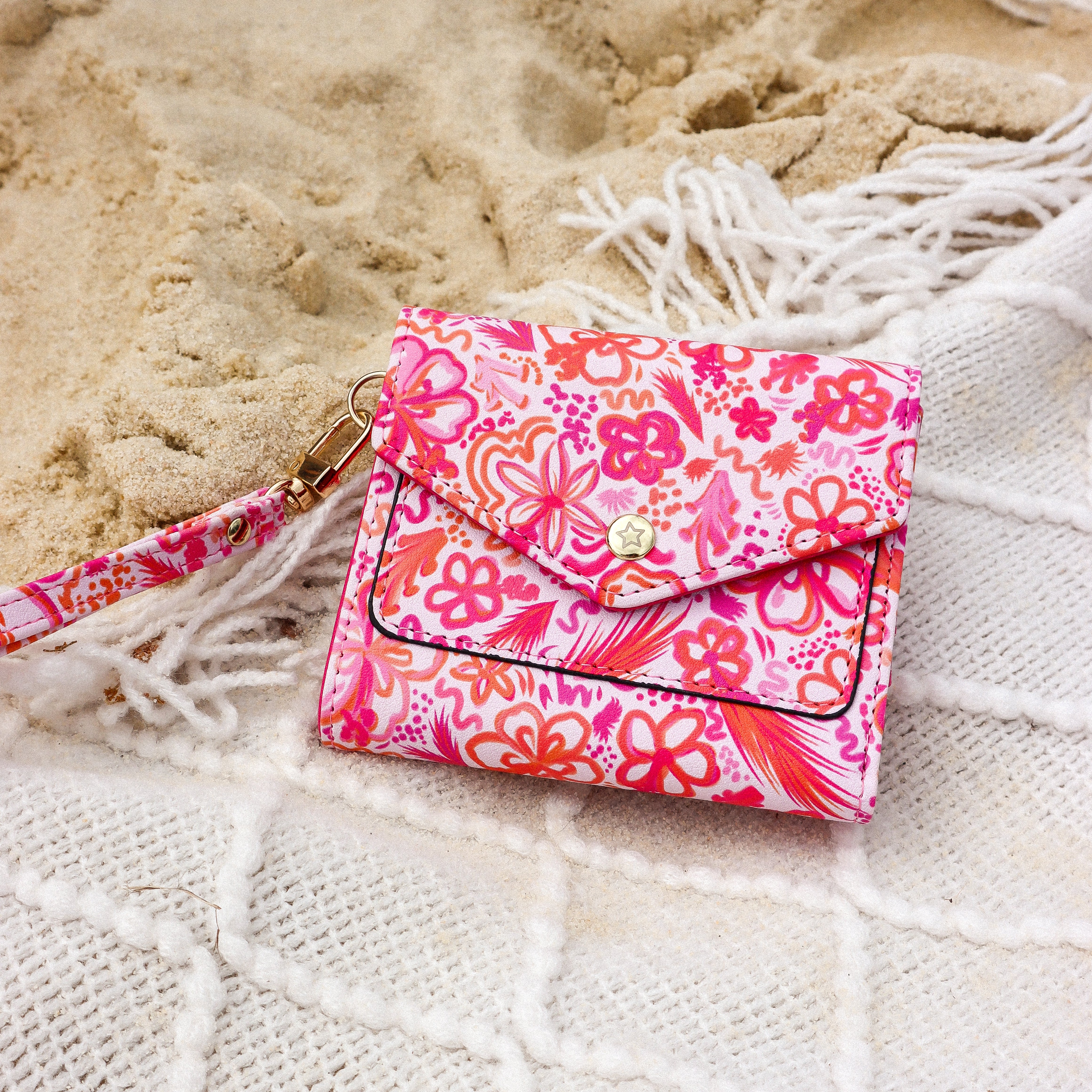 Summer Fling Wallet Wristlet