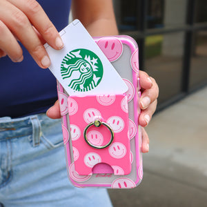 Bubblegum Smileys MagSafe Wallet