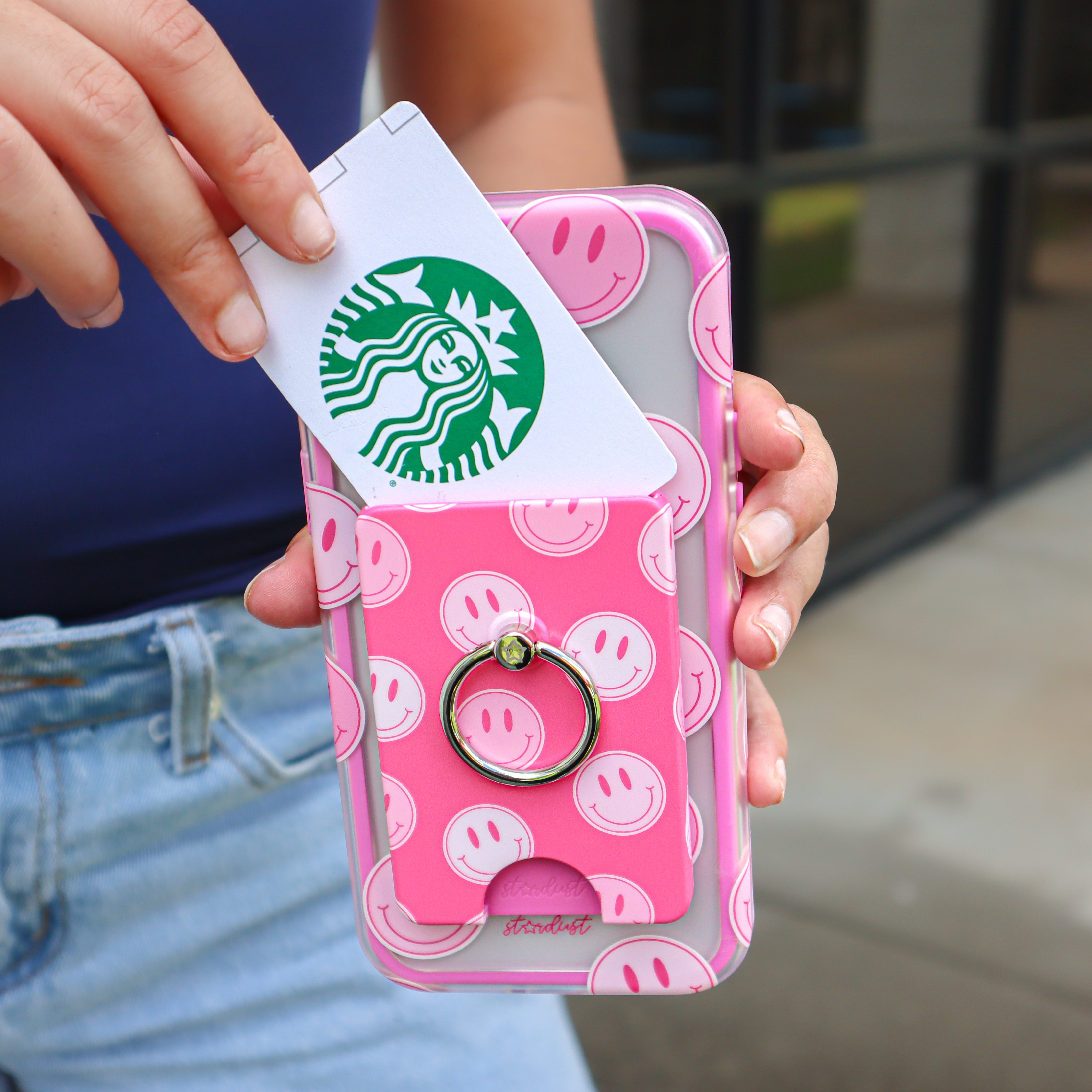 Bubblegum Smileys MagSafe Wallet
