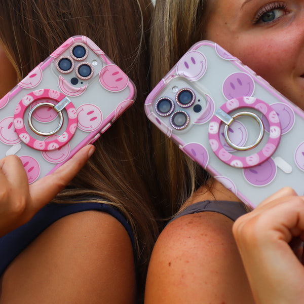 Bubblegum Smileys MagSafe iPhone Case
