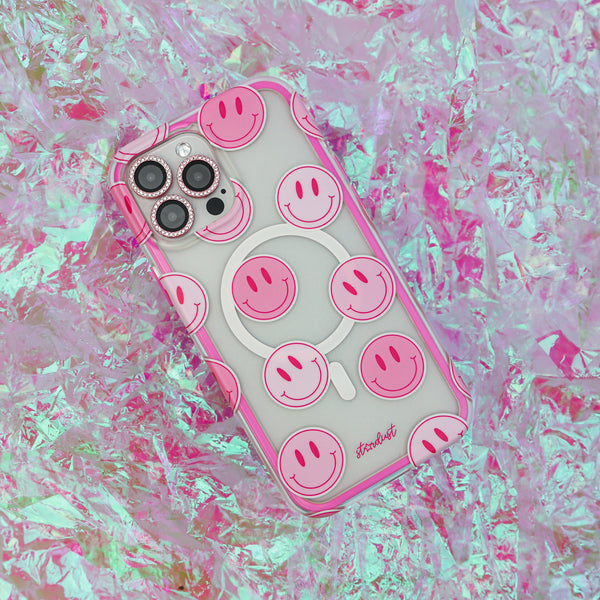 Bubblegum Smileys MagSafe iPhone Case