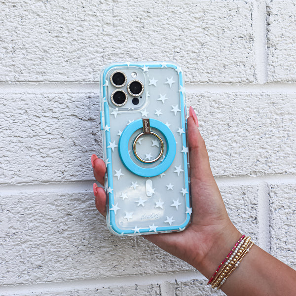 Starlight Teal iPhone Case