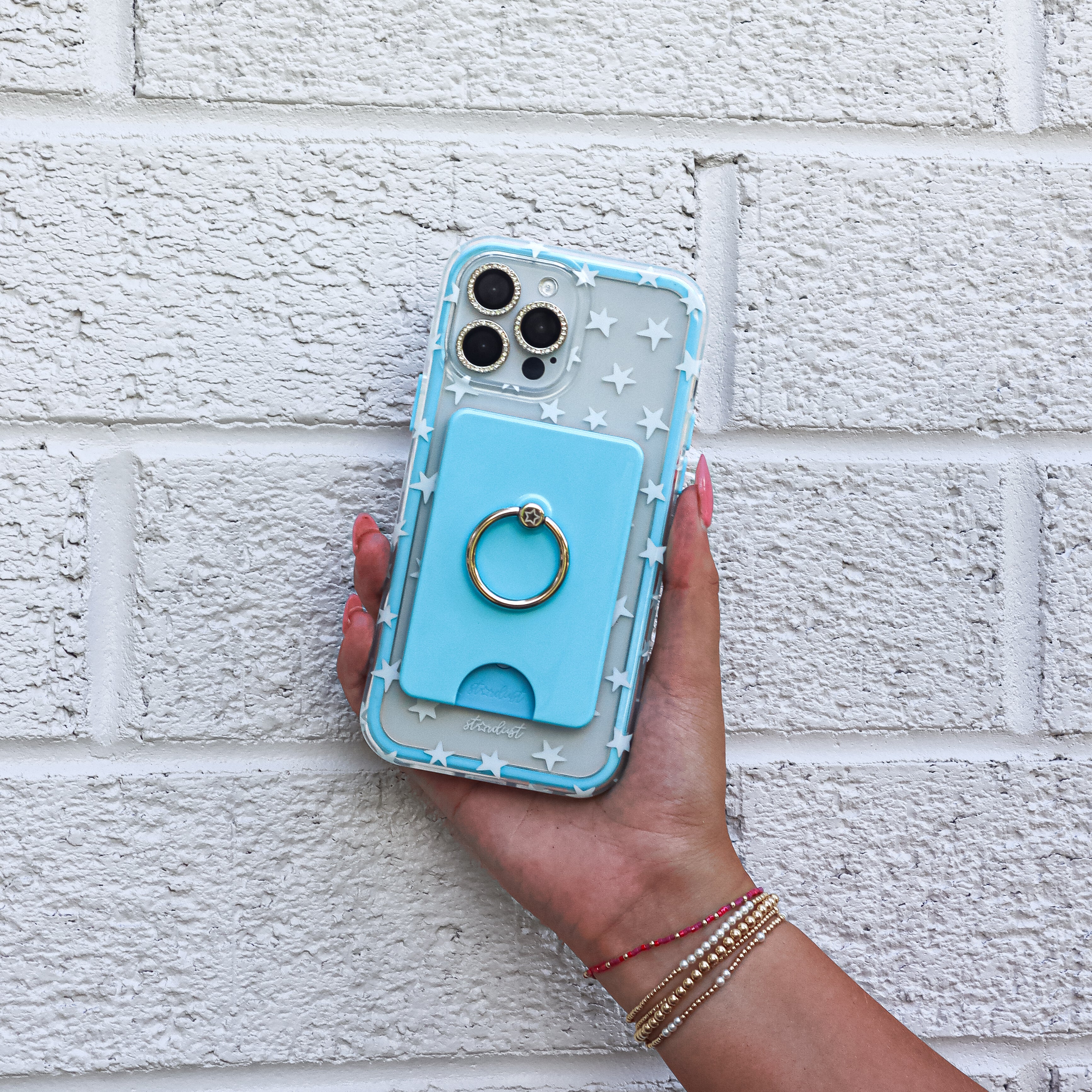 Starlight Teal iPhone Case