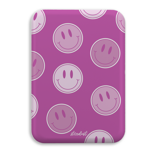 Lilac Smileys MagSafe Power Bank