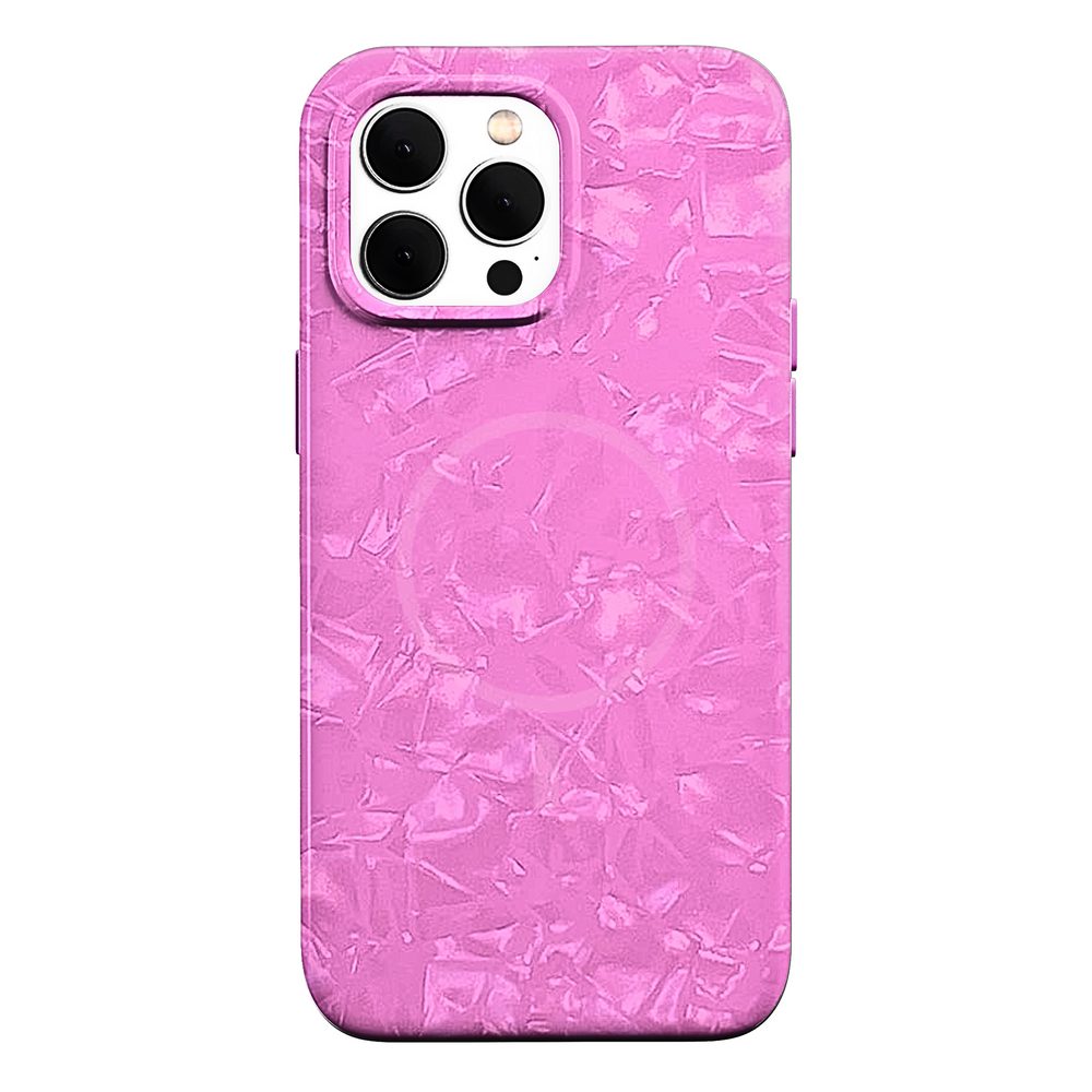Pink Pearl MagSafe iPhone Case