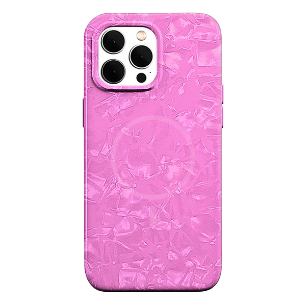 Pink Pearl MagSafe iPhone Case