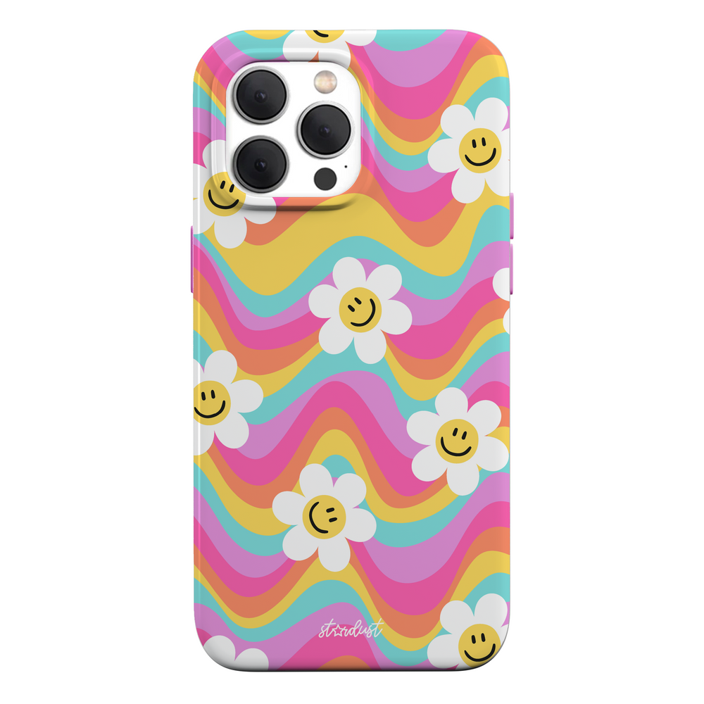 Wavy Daisy MagSafe iPhone Case