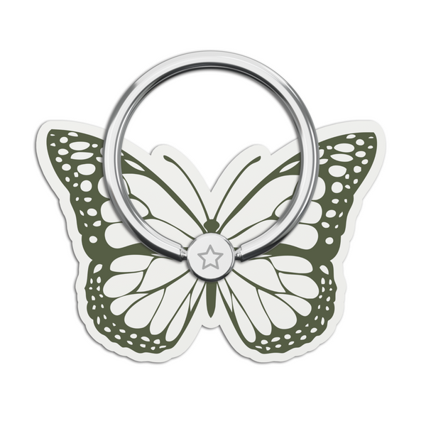 Sage Jungle Adhesive Phone Ring