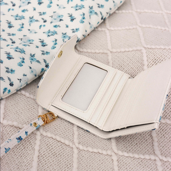 Coastal Florals Wallet Wristlet