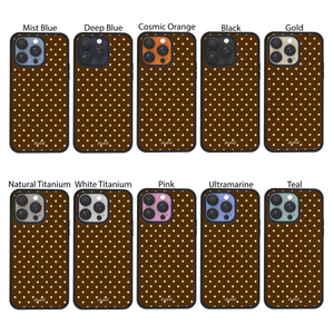 Mocha Polka Dots Stardust Snap