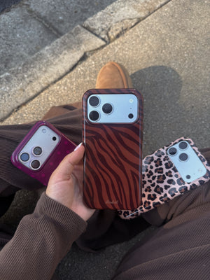 Cocoa Zebra MagSafe Phone Case