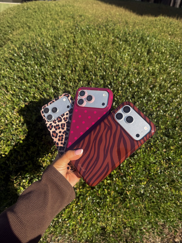 Cocoa Zebra MagSafe Phone Case
