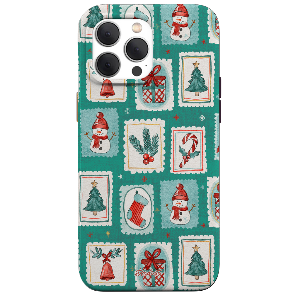 Santa's Stamps MagSafe iPhone Case